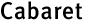 Cabaret logo